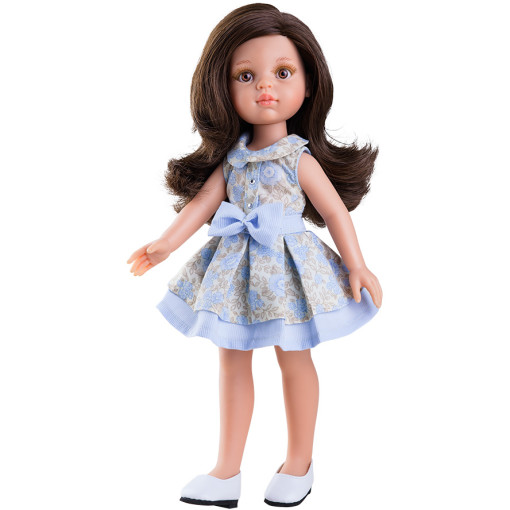 Одежда синее платье для куклы Кэрол, 32 см