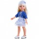 Синий костюм для куклы Маника, 32 см