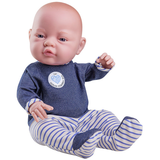 Кукла Бэби в синих ползунках, 45 см, мальчик