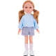 Кукла Марита в голубом кардигане, 32 см
