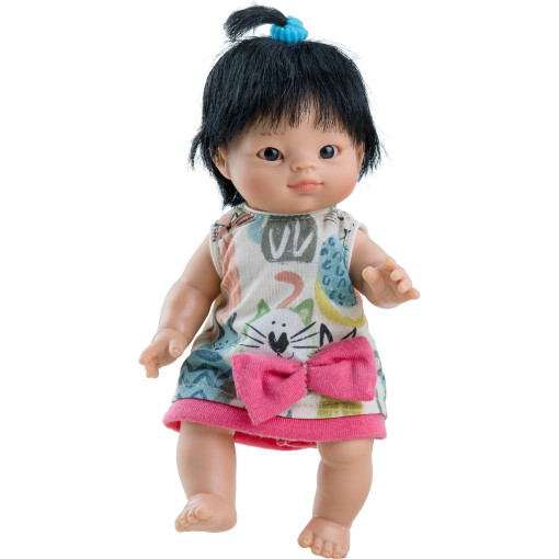 Кукла-пупс Флора, азиатка, 21 см