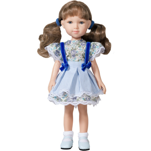 Кукла Элина в голубом платье, 32 см
