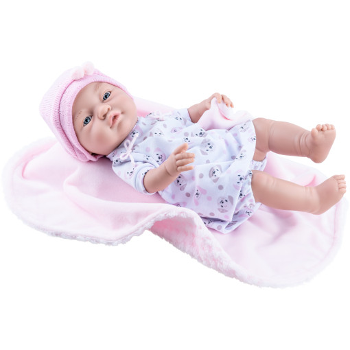 Кукла Бэби с розовым одеяльцем, 45 см, девочка