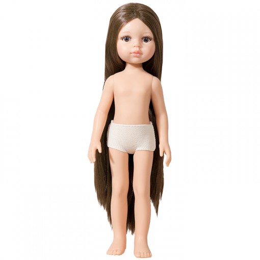 Кукла Кэрол брюнетка без одежды