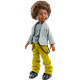 Кукла Кайэтано в желтых вельветовых брюках, 32 см