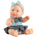 Кукла-пупс Грета с голубым бантом, 22 см