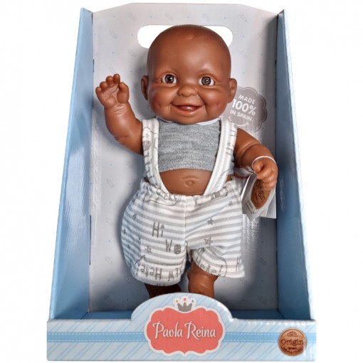 Кукла-пупс Грег, 22 см, мулат