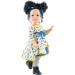 Кукла Мэй в платье с ежиками, шарнирная, 60 см