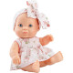 Кукла-пупс Хана в цветочном платье с повязкой, 22 см