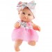 Кукла-пупс Ирина в цветочном платье с повязкой, 22 см