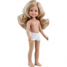 Кукла Клео, русая с локонами, без одежды, 32 см