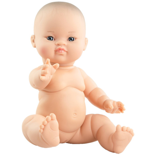 Новорожденный пупс Горди Бланка, девочка, без одежды, 34 см
