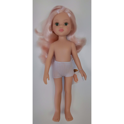 Кукла Снежана, с розовыми локонами, без одежды, 32 см, лимитированная серия