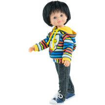 Кукла Унай в джинсах и худи с ракетой, 32 см