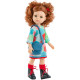 Платье, голубая сумочка и красные носочки для кукол 32 см
