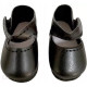 Туфли черные с застежкой, для кукол 32 см