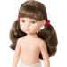 Кукла Кэрол, брюнетка с двумя хвостами, без одежды, 32 см