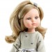 Кукла Карла в платье с сердечками с ободком-бантиком, 32 см