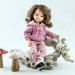 Кукла Мали в розовом худи, 32 см, шарнирная