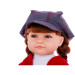 Кукла Уксия в красном кардигане, 40 см