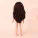 Кукла Мали, шатенка с длинными волосами, без одежды, 32 см