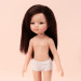 Кукла Мали, шатенка с длинными волосами, без одежды, 32 см