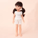 Кукла Кэрол, брюнетка, с челкой, в пижаме, 32 см