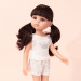 Кукла Кэрол, брюнетка, с челкой, в пижаме, 32 см