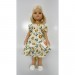 Кукла Лаура в длинном платье с цветами, 32 см (уценка)