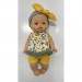 Кукла Горди Ана в ромашковом платье с повязкой-бантом, 34 см (уценка)