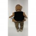 Кукла Соня в коричневом сарафане с бантом, 36 см, озвученная (уценка)