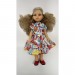 Кукла Карла в ярком платье, 32 см (уценка)