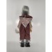 Кукла Серхио в бордовом комбенизоне, 32 см, шарнирная (уценка)