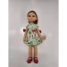 Кукла Элви в зеленом платье, 32 см (уценка)