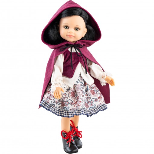 Кукла Екатерина в накидке с капюшоном, 32 см