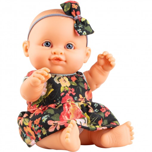 Кукла-пупс Ирина в цветочном платье, 22 см, в пакете